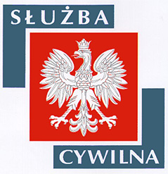 logo Służby Cywilnej z godłem Polski